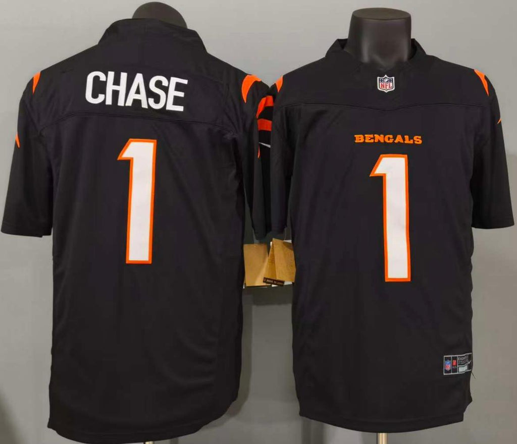 Ja'Marr Chase #1 Cincinnati Bengals Game Jersey