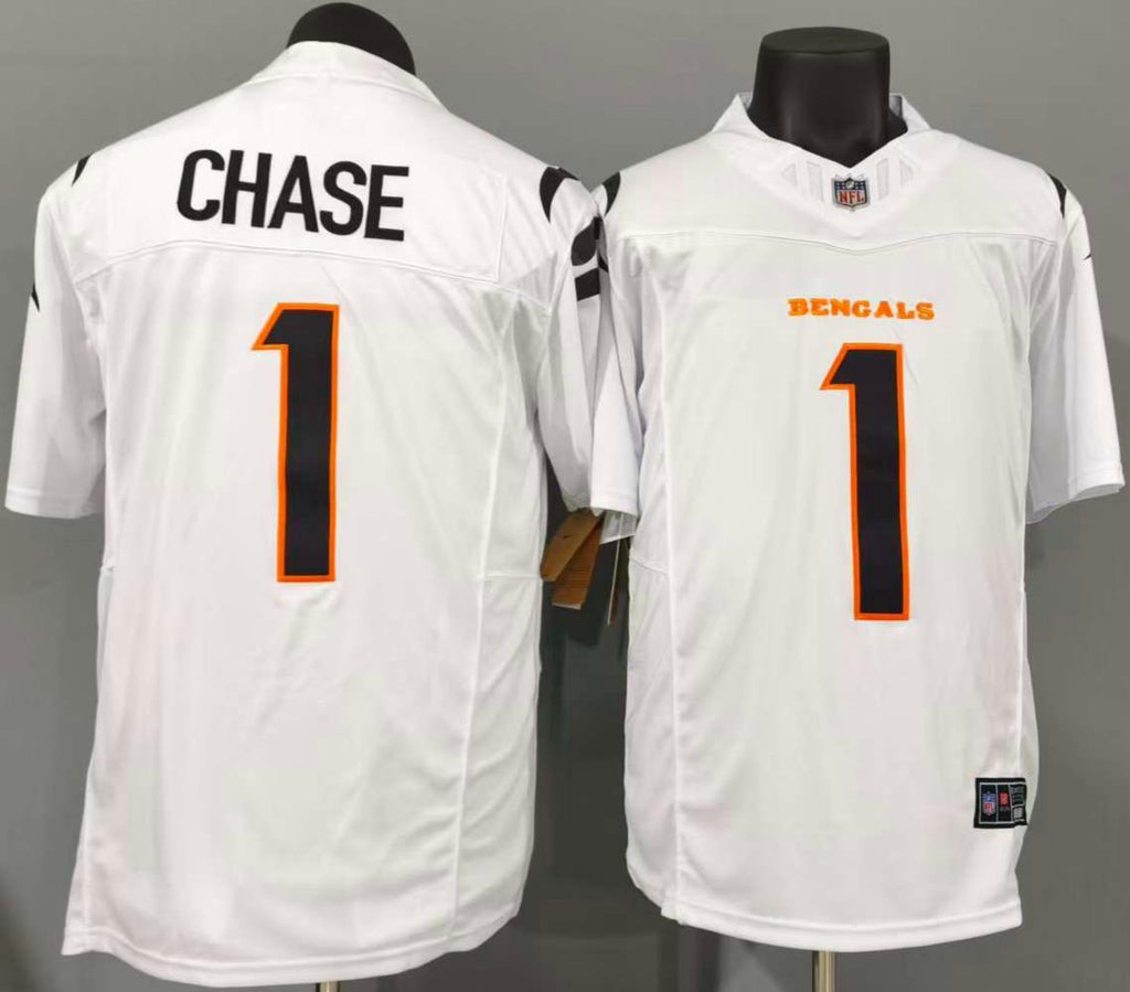 Ja'Marr Chase #1 Cincinnati Bengals Game Jersey