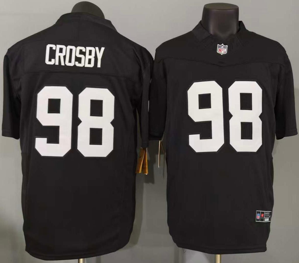 Maxx Crosby #98 Las Vegas Raiders Game Jersey
