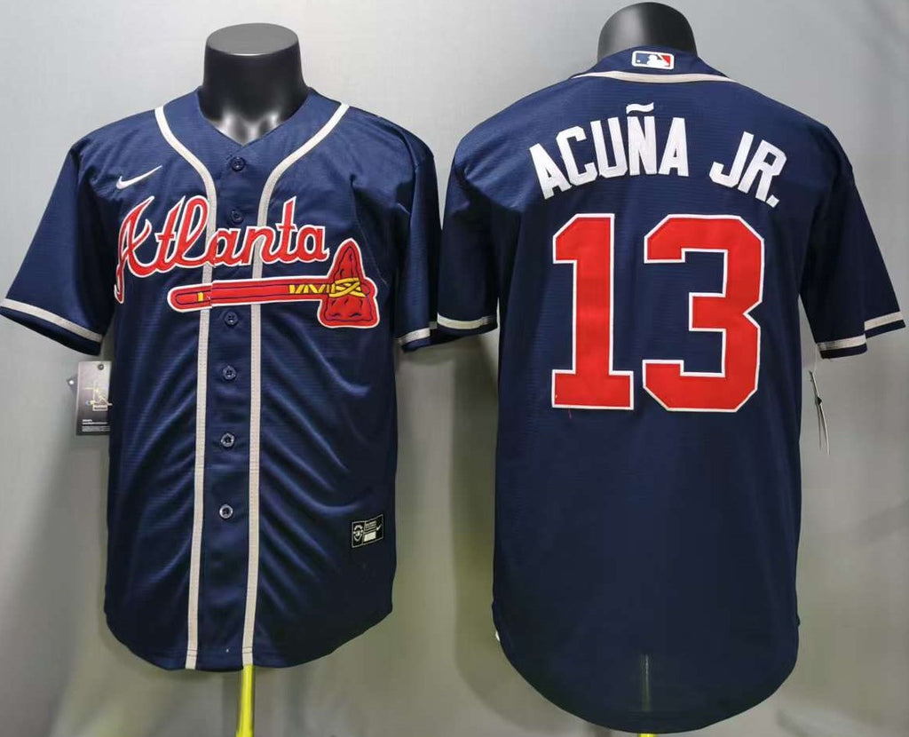 Atlanta Braves Ronald Acuña Jr. #13 Baseball Jersey