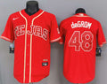 Texas Rangers Jacob deGrom #48 Baseball Jersey