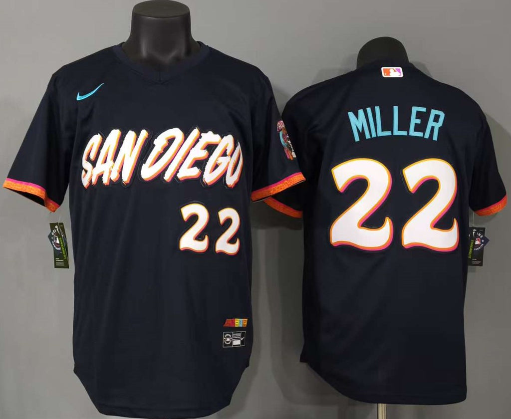 San Diego Padres Mason Miller #22 Baseball Jersey
