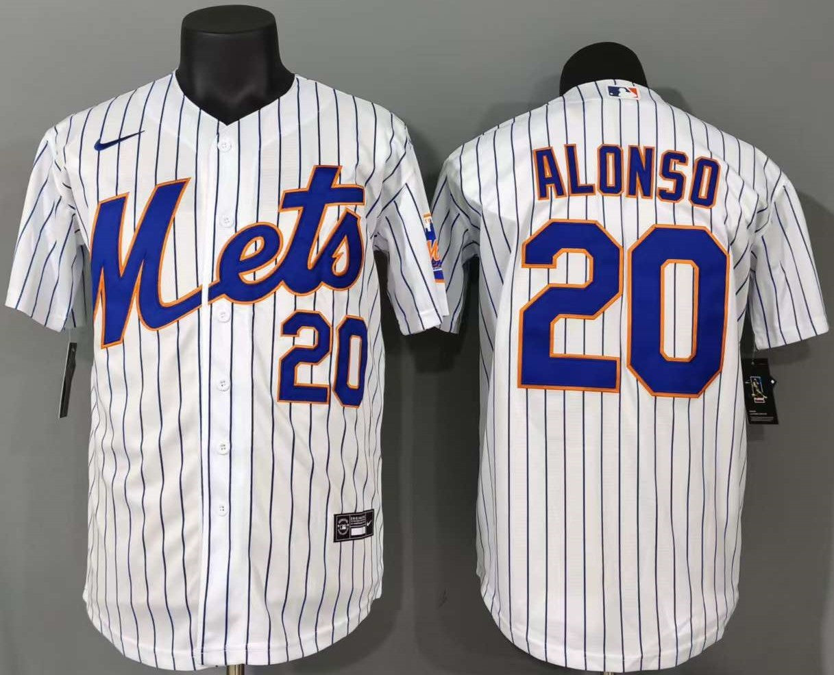 New York Mets Pete Alonso #20 Baseball Jersey
