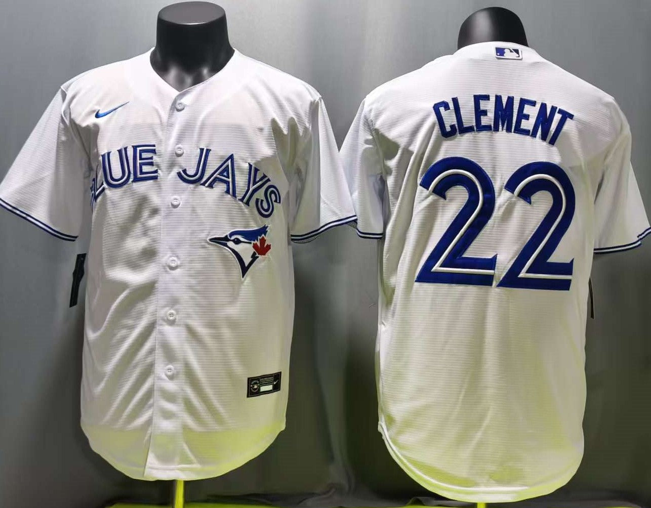 Toronto Blue Jays Ernie Clement #22 Baseball Jersey