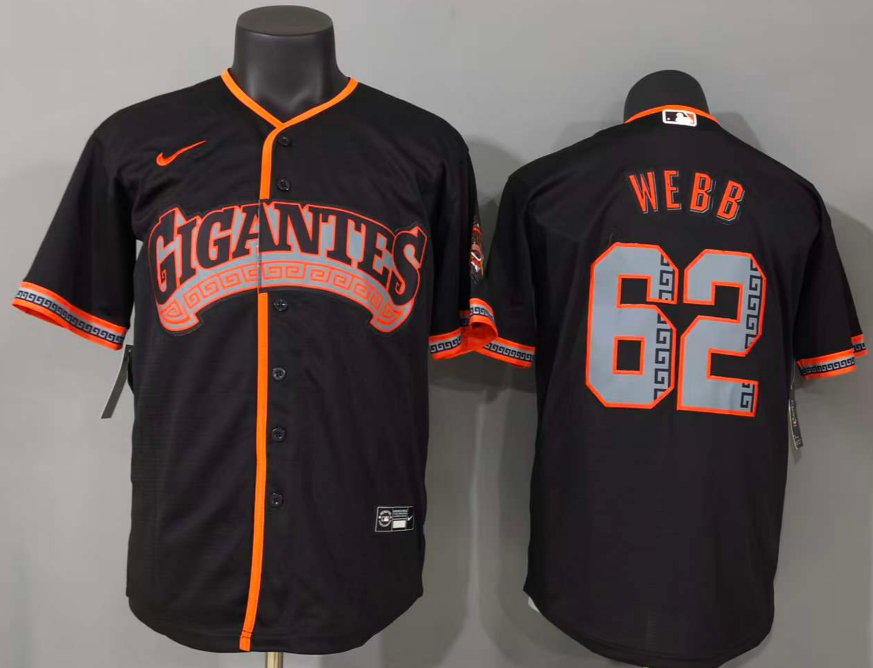 San Francisco Giants Logan Webb #62 Baseball Jersey