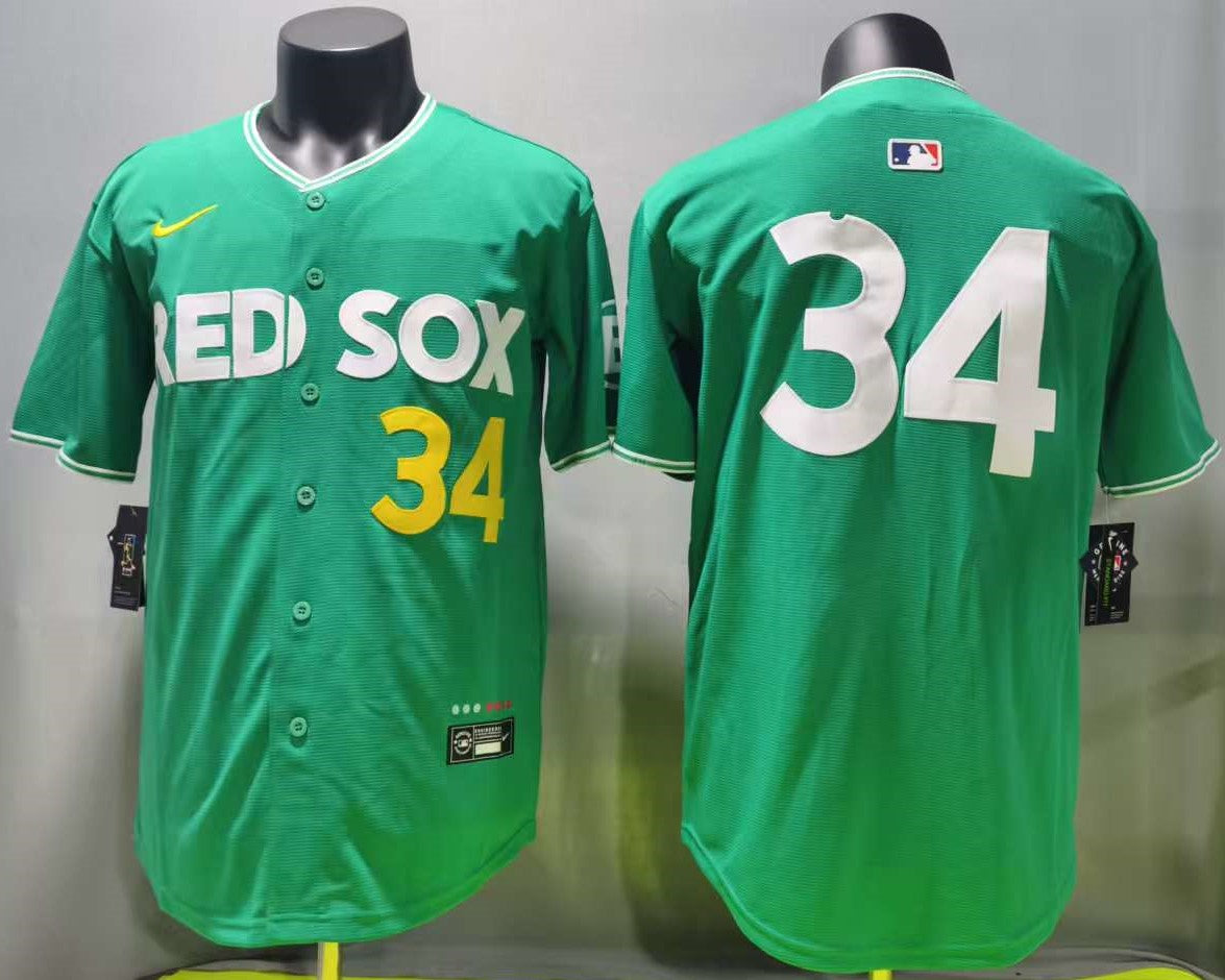 Boston Red Sox David Ortiz #34 Baseball Jersey