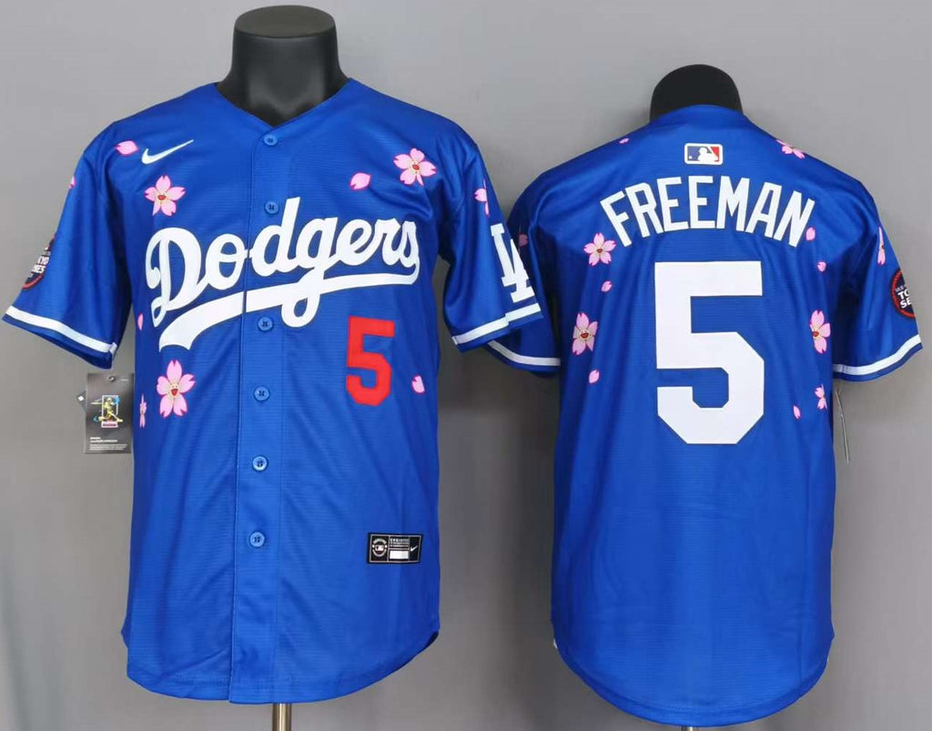 Los Angeles Dodgers Freddie Freeman #5 Baseball Jersey
