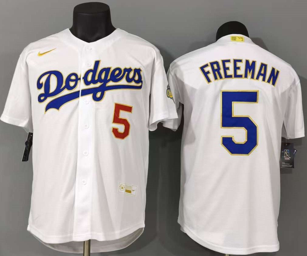 Los Angeles Dodgers Freddie Freeman #5 Baseball Jersey