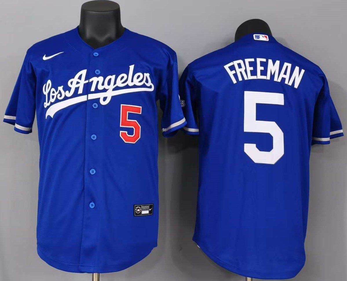 Los Angeles Dodgers Freddie Freeman #5 Baseball Jersey