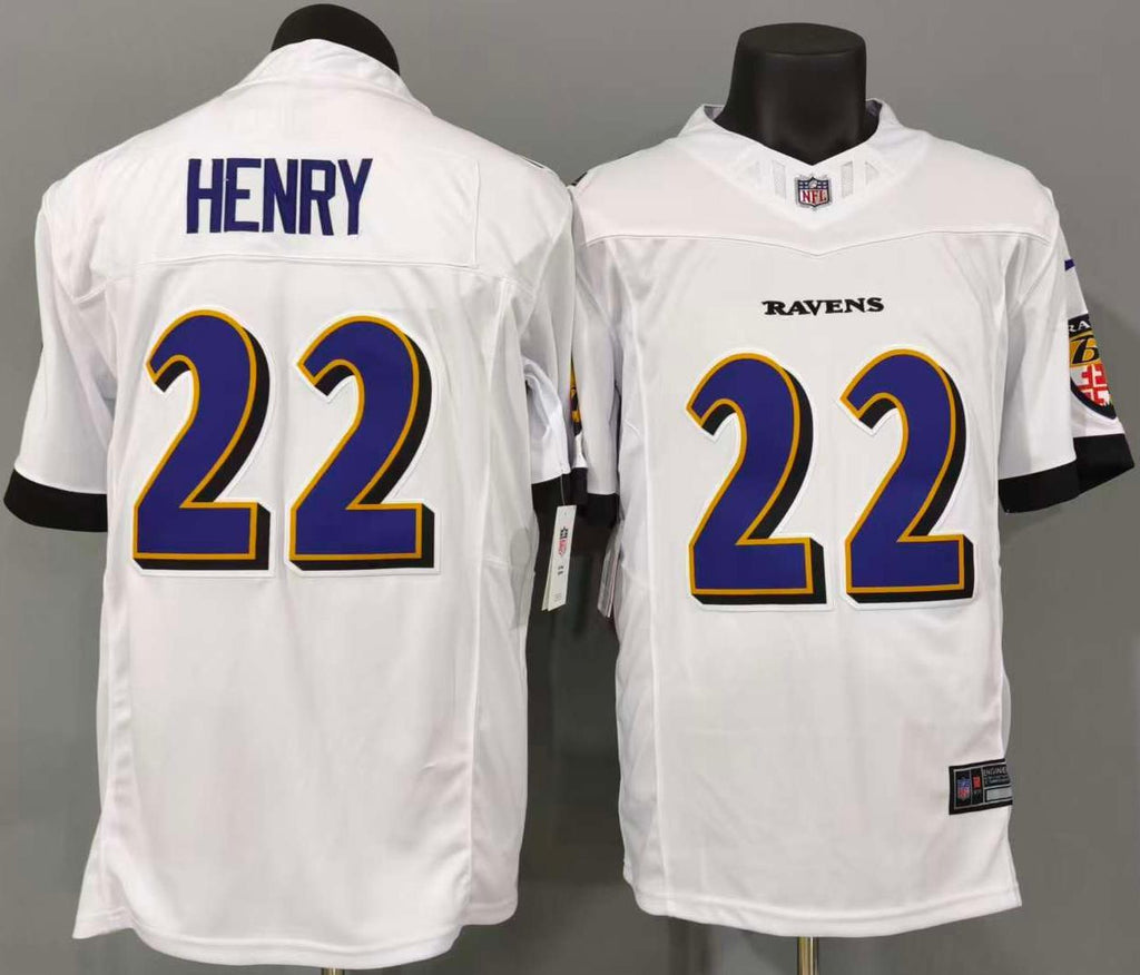 Derrick Henry #22 Baltimore Ravens Game Jersey