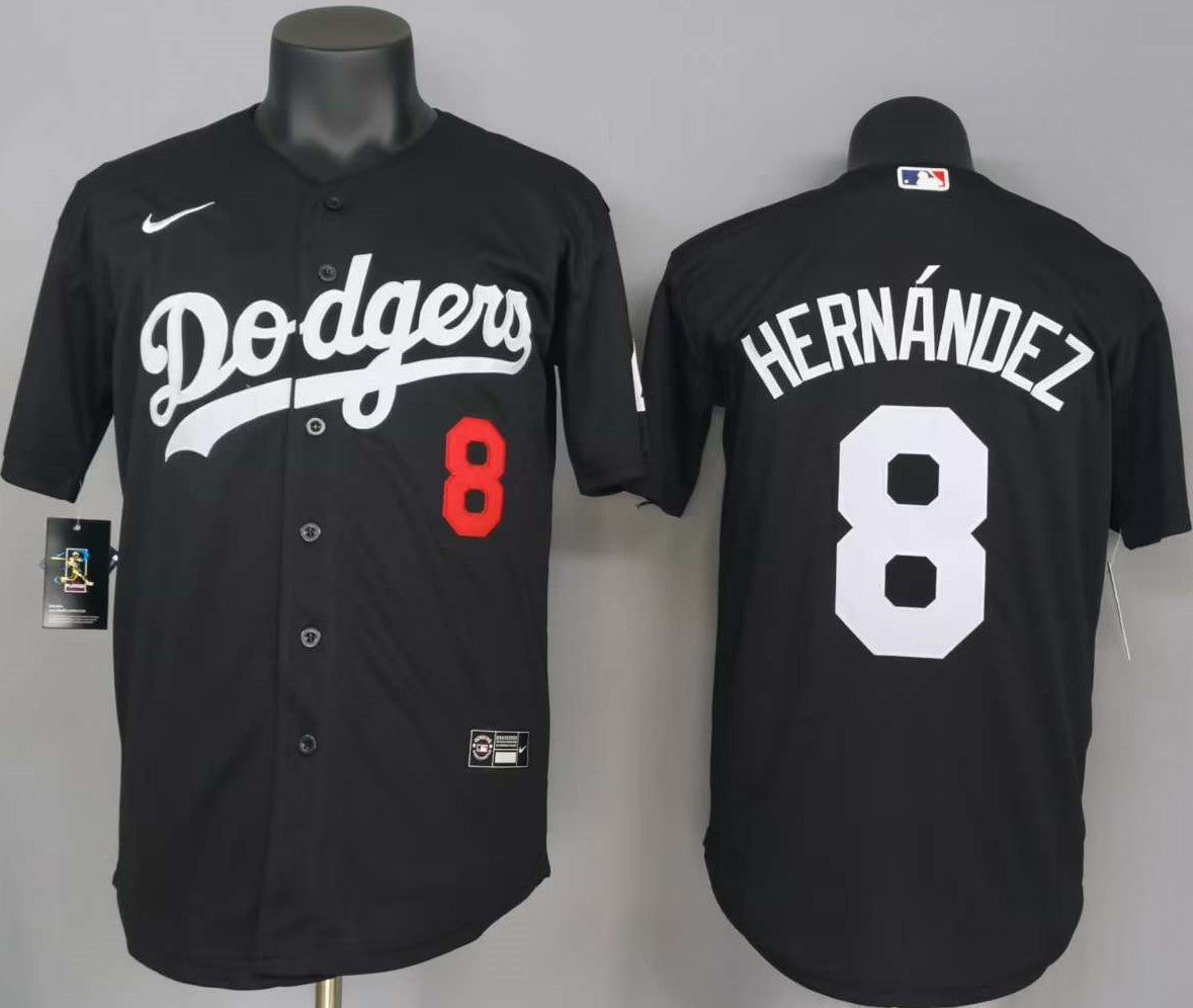 Los Angeles Dodgers Teoscar Hernández #8 Baseball Jersey