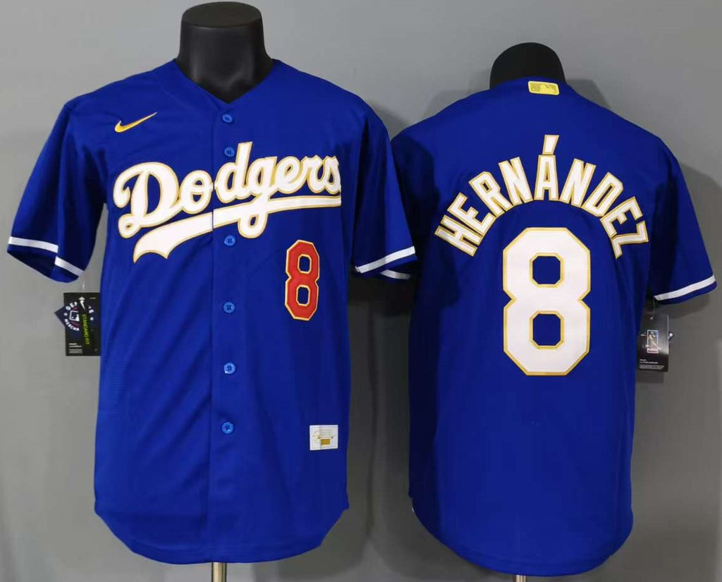 Los Angeles Dodgers Teoscar Hernández #8 Baseball Jersey