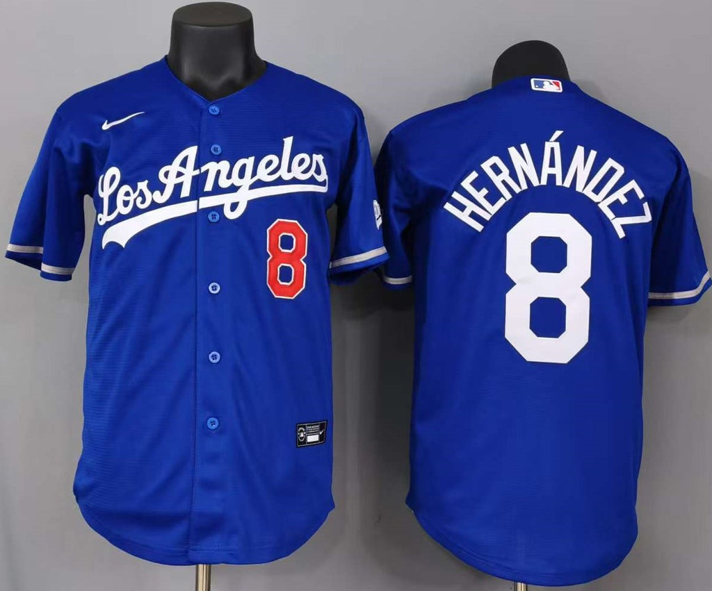Los Angeles Dodgers Teoscar Hernández #8 Baseball Jersey
