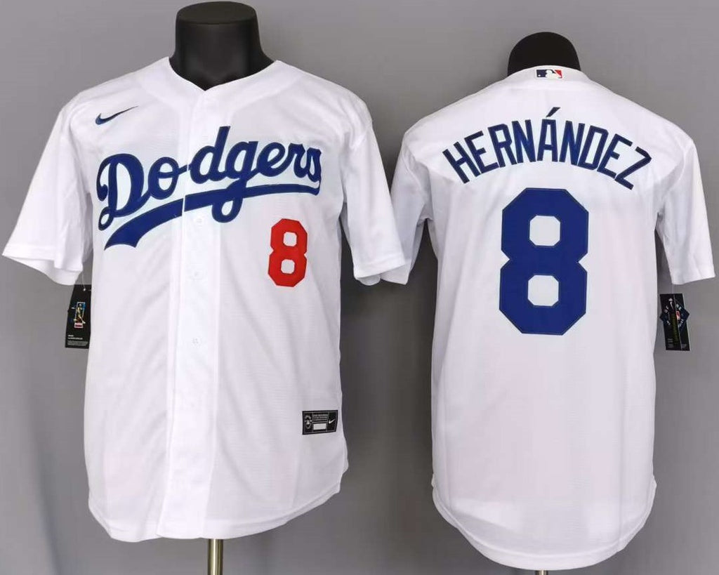Los Angeles Dodgers Teoscar Hernández #8 Baseball Jersey