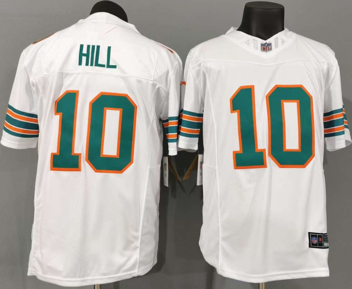 Tyreek Hill #10 Miami Dolphins Game Jersey