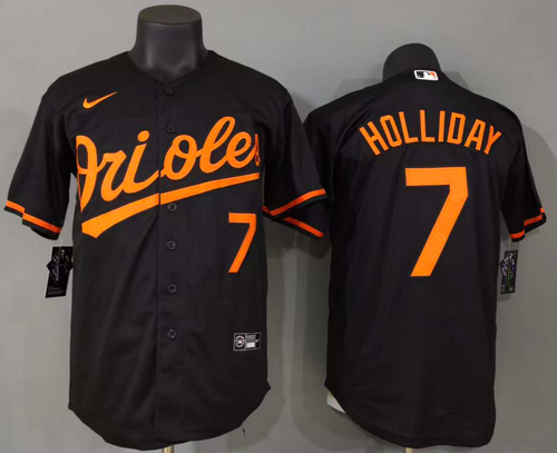 Baltimore Orioles Jackson Holliday #7 Baseball Jersey