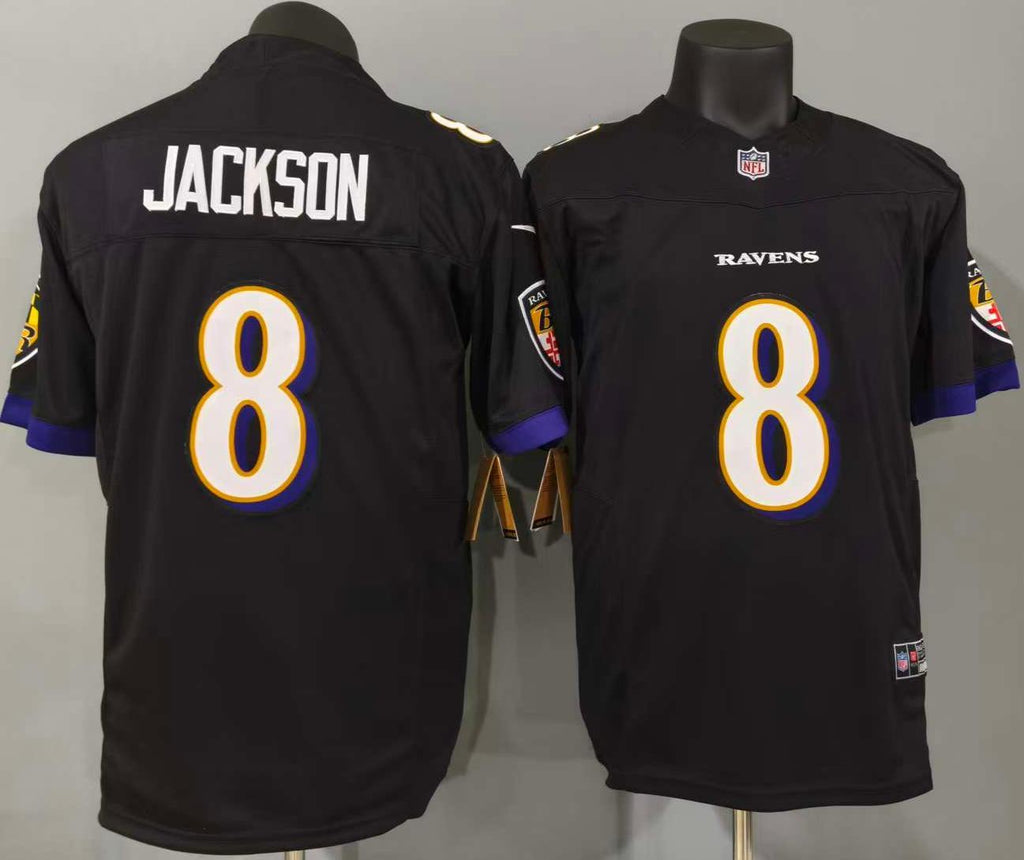 Lamar Jackson #8 Baltimore Ravens Game Jersey
