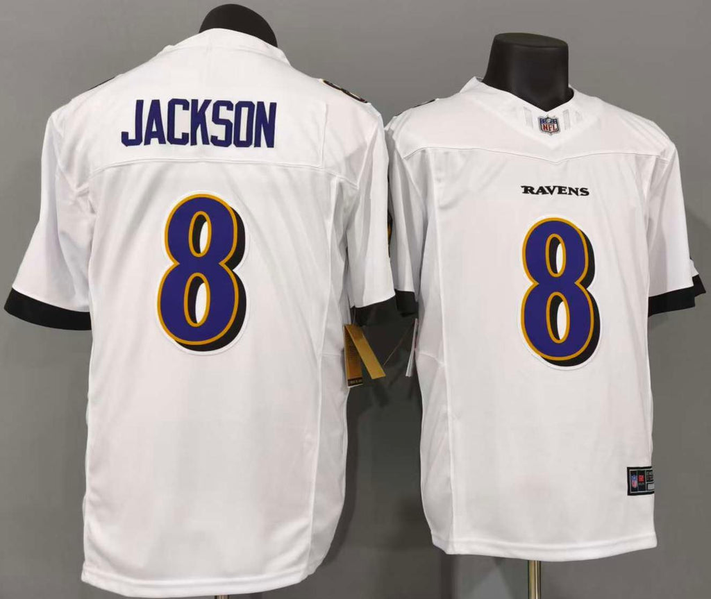 Lamar Jackson #8 Baltimore Ravens Game Jersey