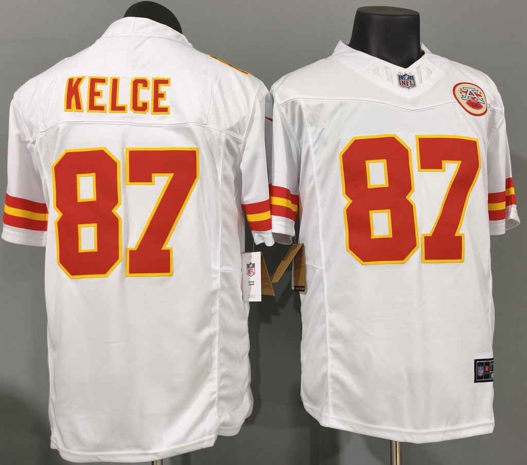 Travis Kelce #87 Kansas City Chiefs Game Jersey