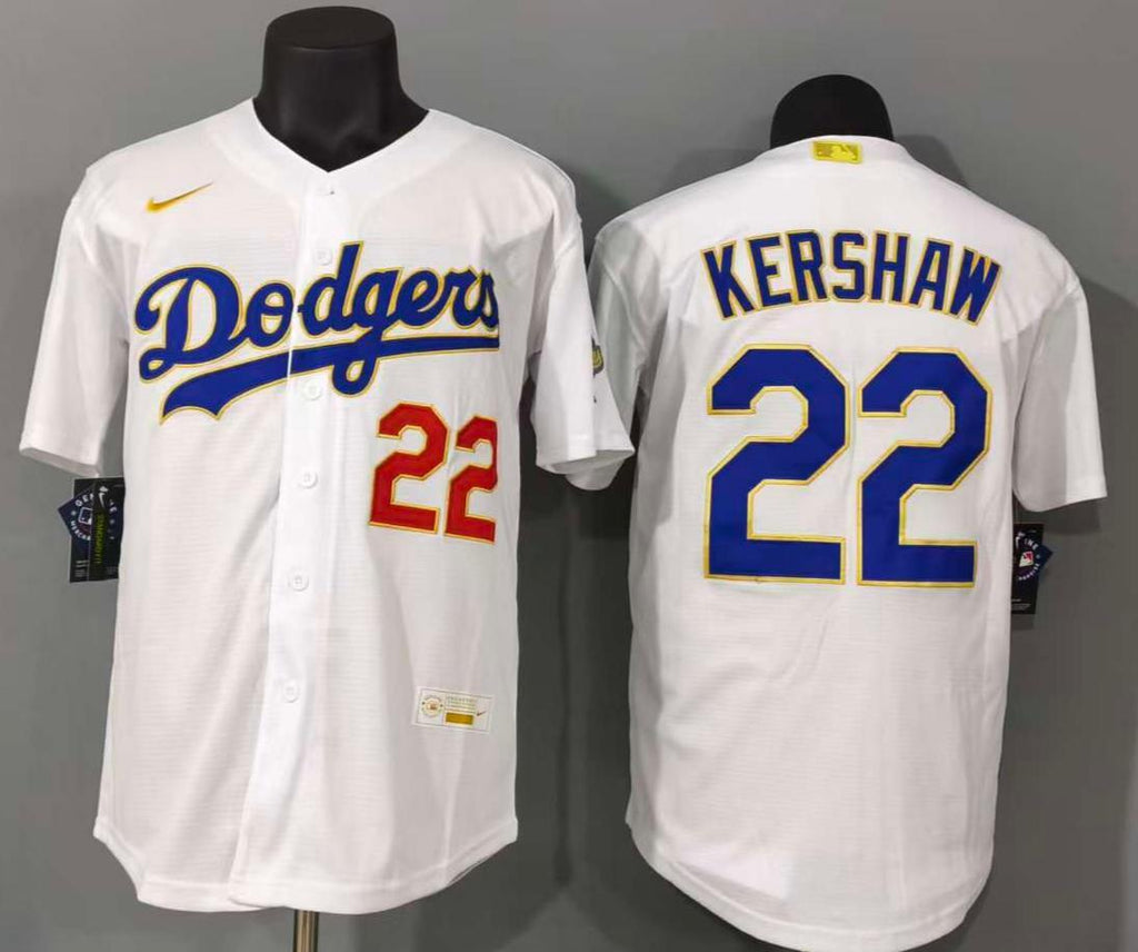Los Angeles Dodgers Clayton Kershaw #22 Baseball Jersey