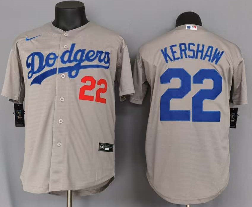 Los Angeles Dodgers Clayton Kershaw #22 Baseball Jersey
