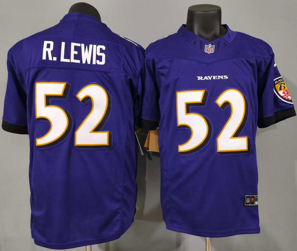 Ray Lewis #52 Baltimore Ravens Game Jersey
