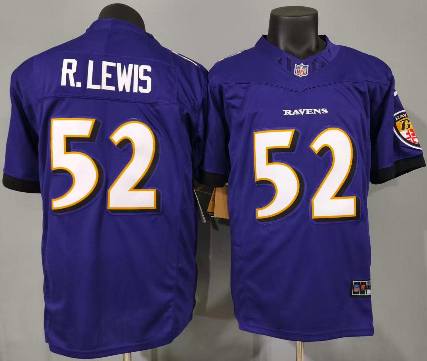 Ray Lewis #52 Baltimore Ravens Game Jersey