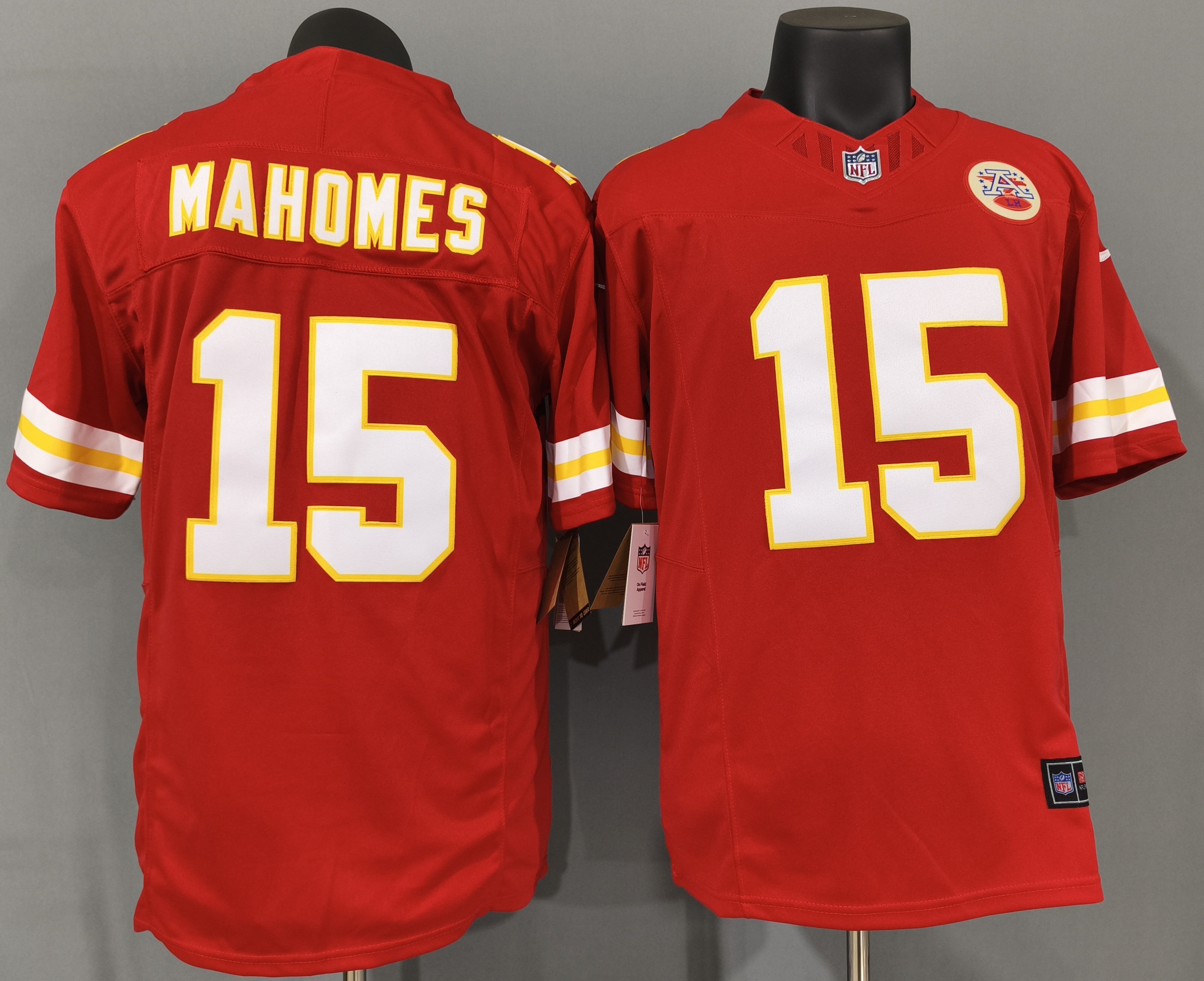 Patrick Mahomes #15 Kansas City Chiefs Game Jersey