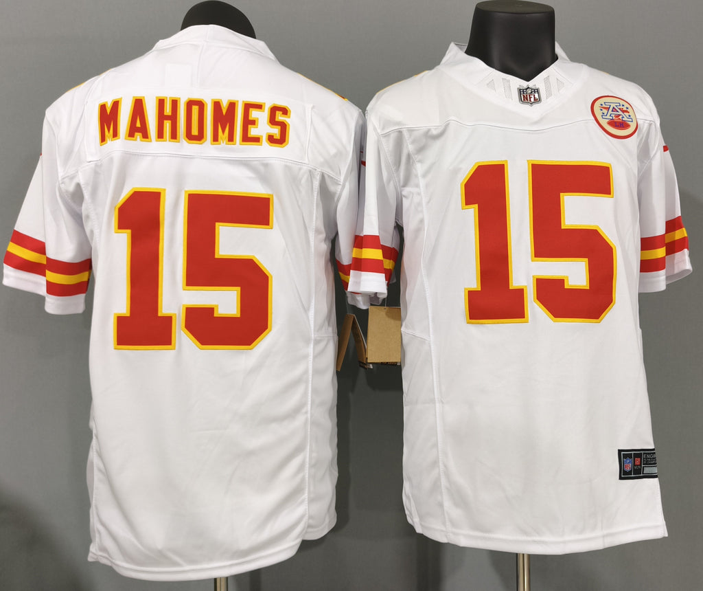 Patrick Mahomes #15 Kansas City Chiefs Game Jersey
