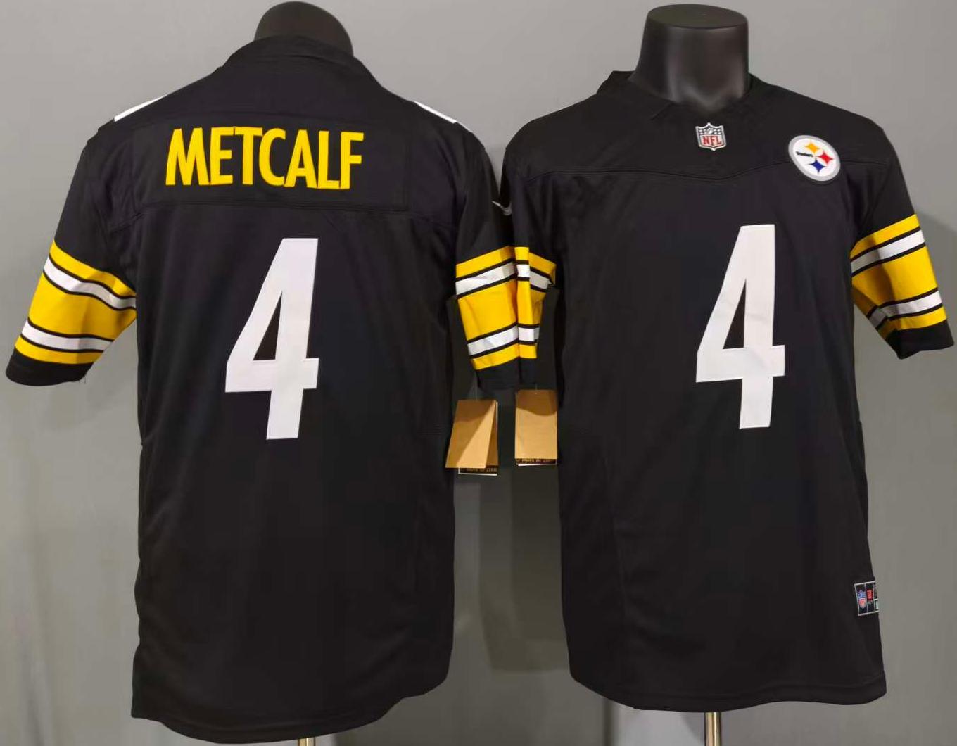 DK Metcalf #4 Pittsburgh Steelers Game Jersey