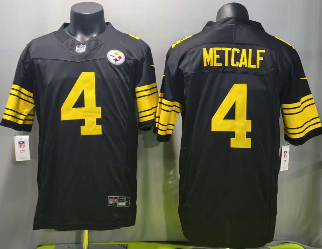 DK Metcalf #4 Pittsburgh Steelers Game Jersey