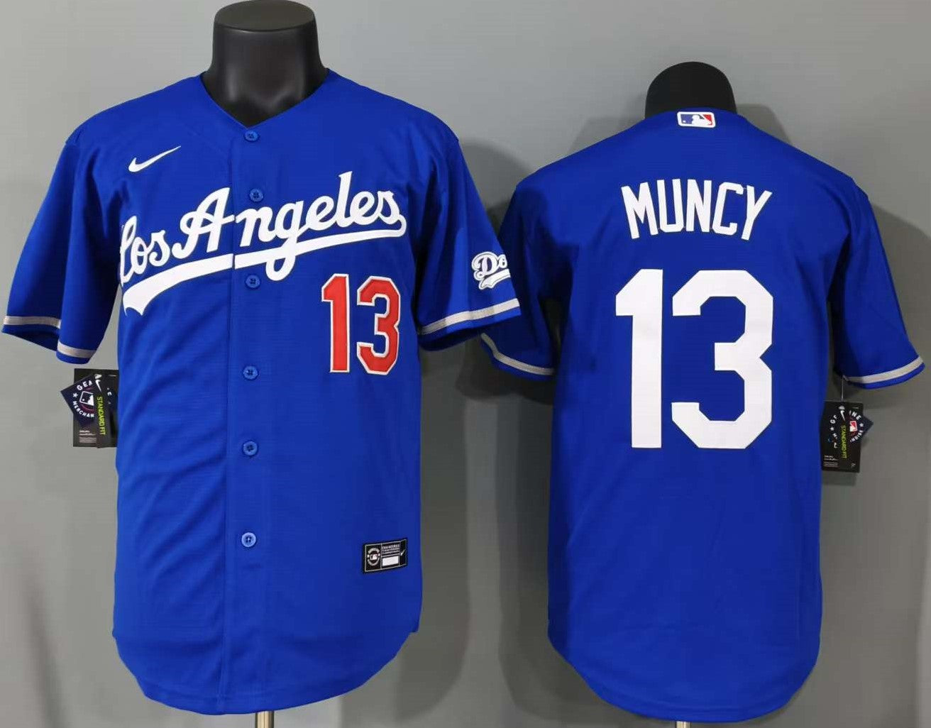 Los Angeles Dodgers Max Muncy #13 Baseball Jersey