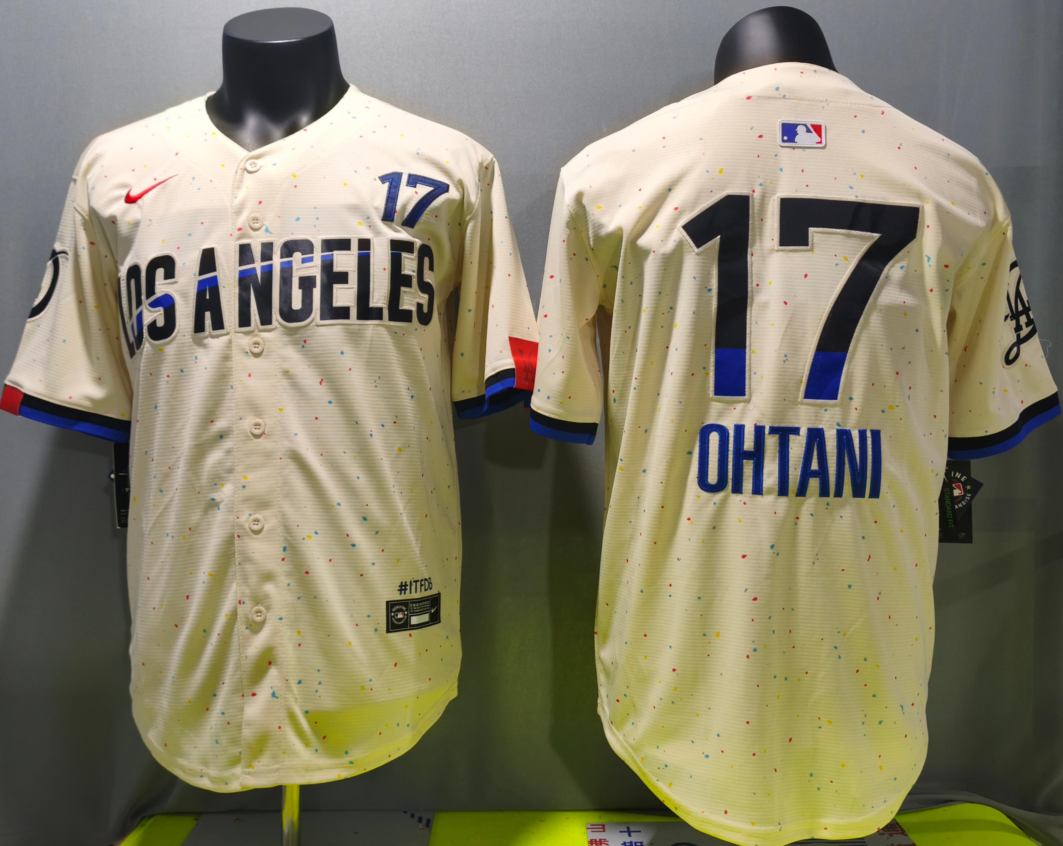 Los Angeles Dodgers Shohei Ohtani #17 Baseball Jersey