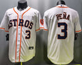 Houston Astros Jeremy Peña #3 Baseball Jersey