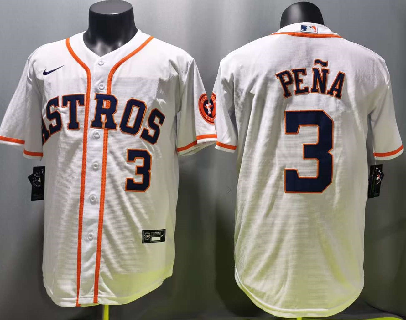 Houston Astros Jeremy Peña #3 Baseball Jersey