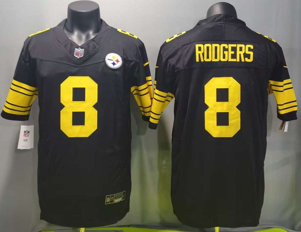 Aaron Rodgers #8 Pittsburgh Steelers Game Jersey
