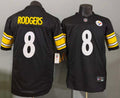 Aaron Rodgers #8 Pittsburgh Steelers Game Jersey