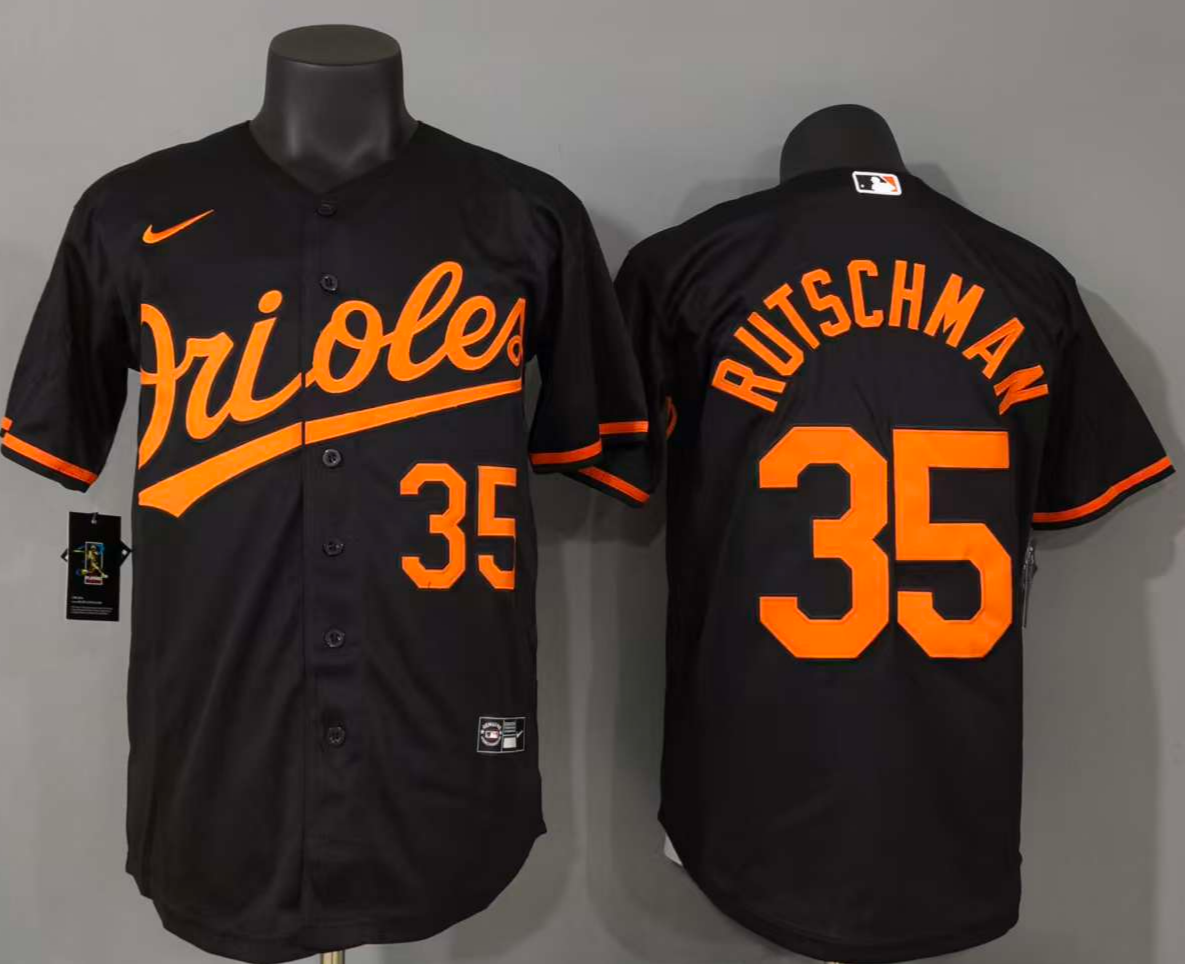 Baltimore Orioles Adley Rutschman #35 Baseball Jersey