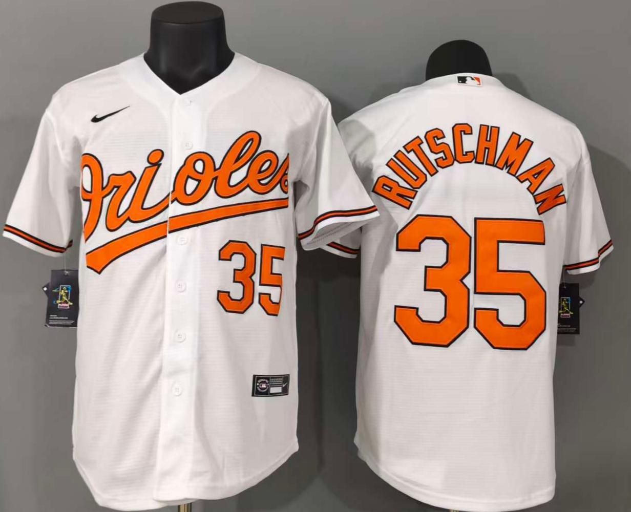 Baltimore Orioles Adley Rutschman #35 Baseball Jersey
