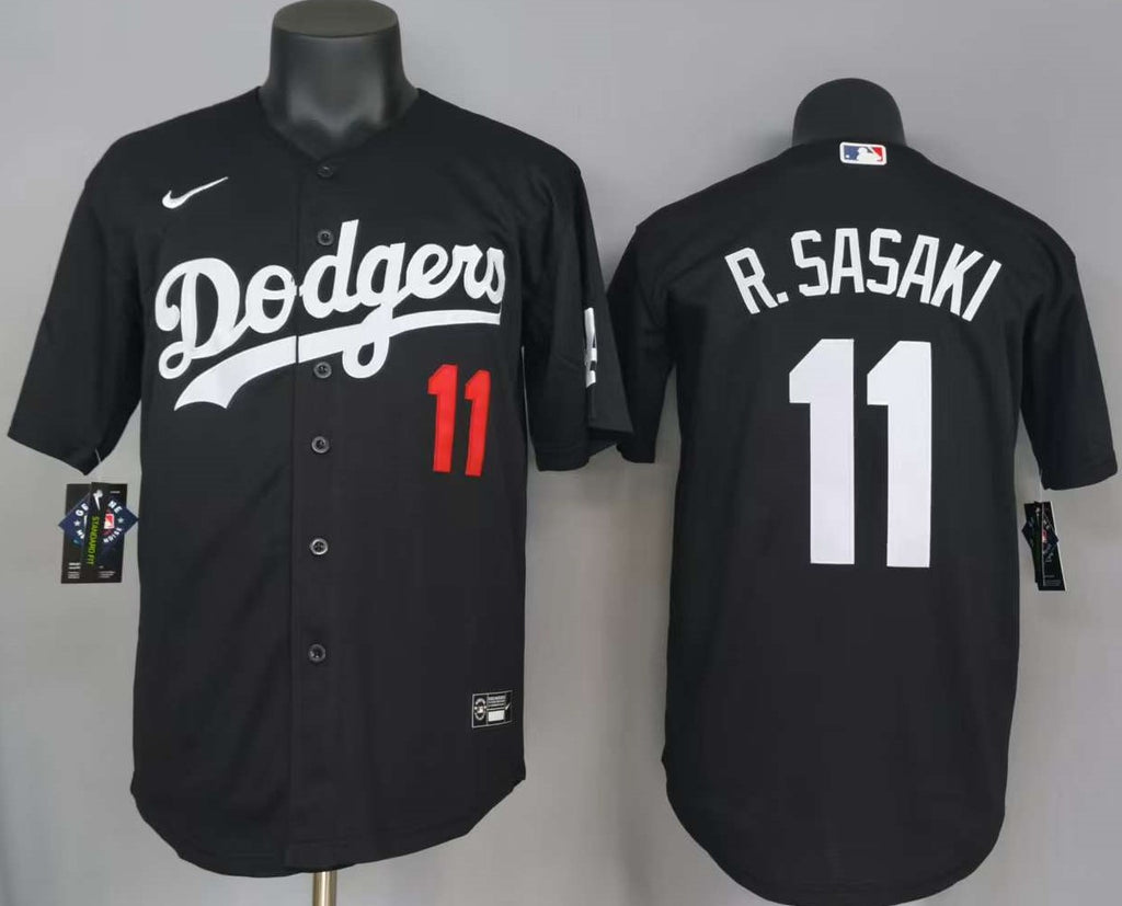 Los Angeles Dodgers Roki Sasaki #11 Baseball Jersey