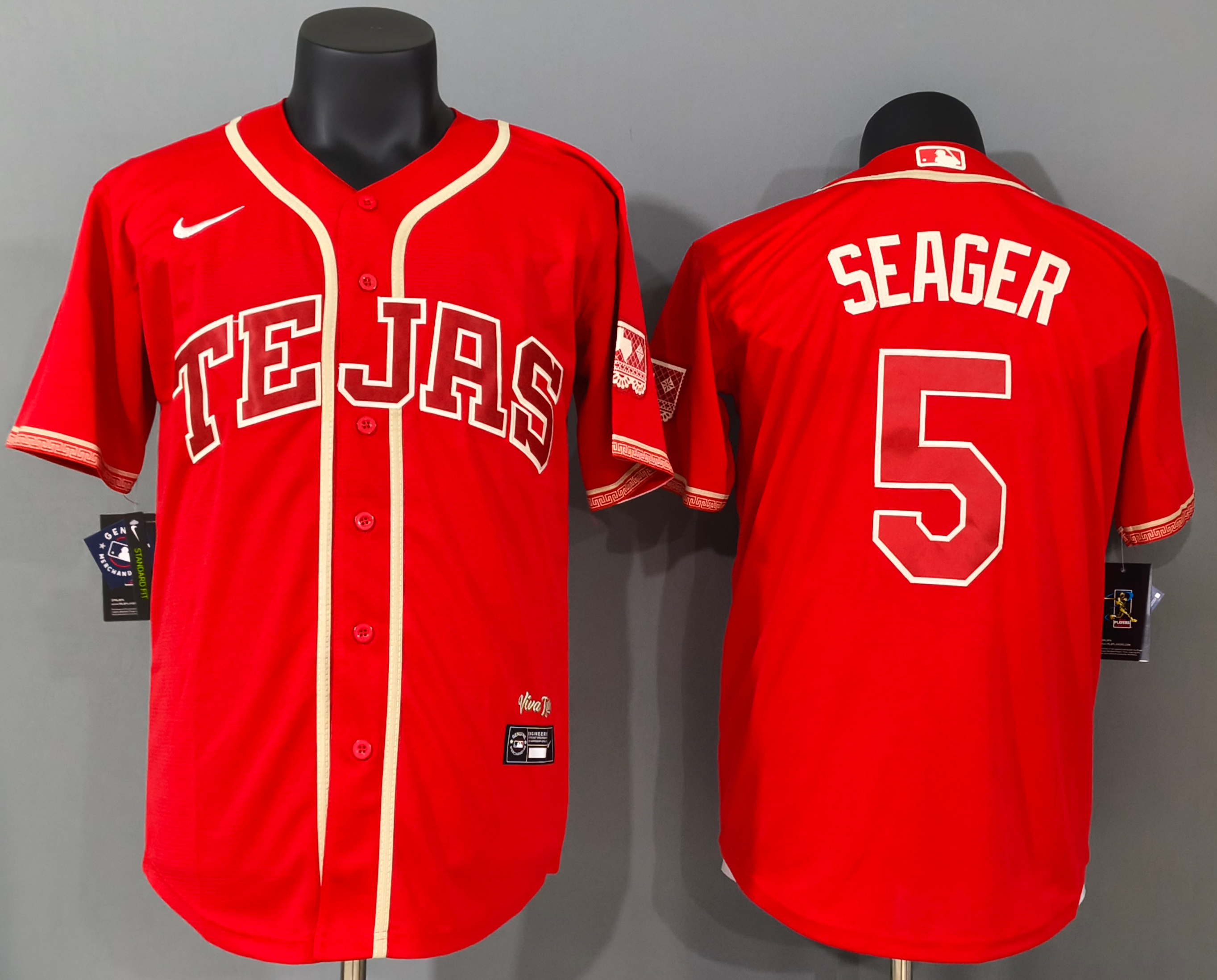 Texas Rangers Corey Seager #5 Baseball Jersey