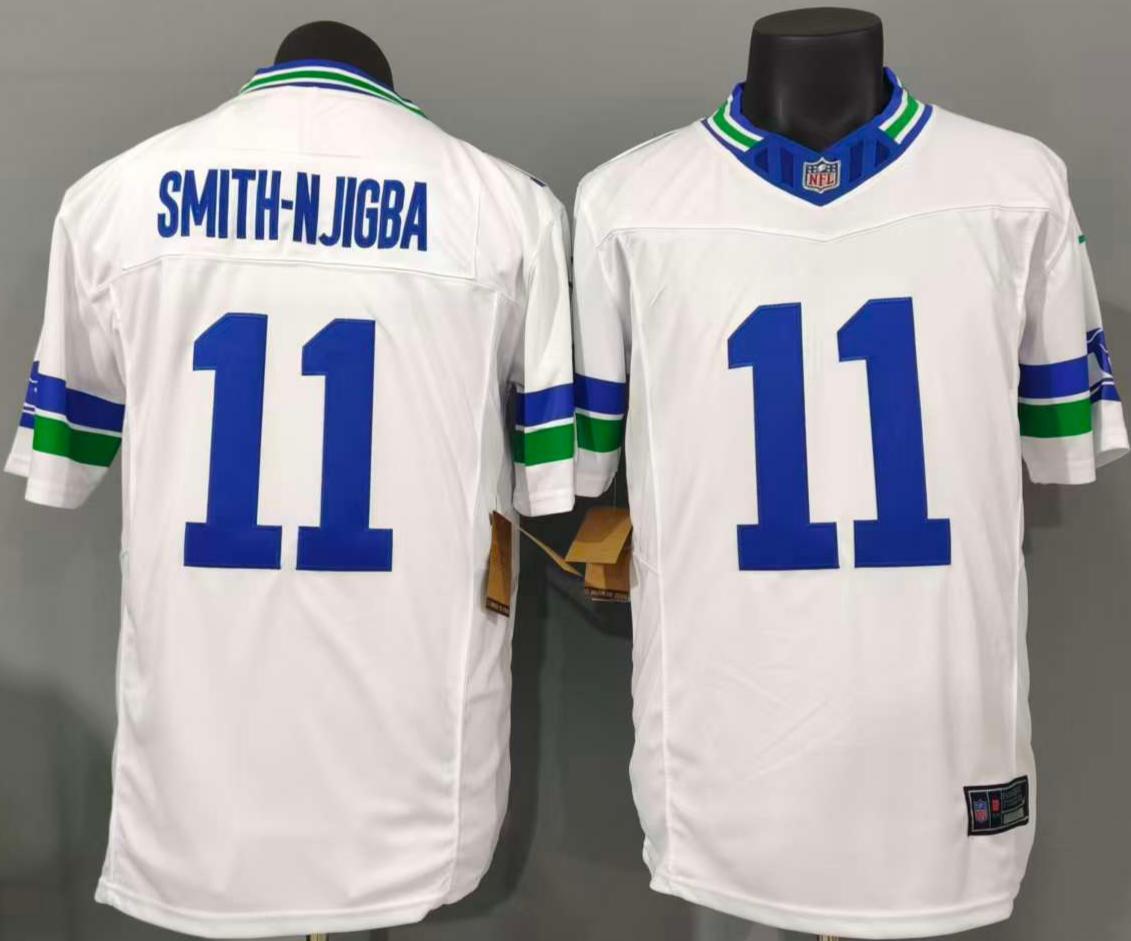 Jaxon Smith-Njigba #11 Seattle Seahawks Game Jersey