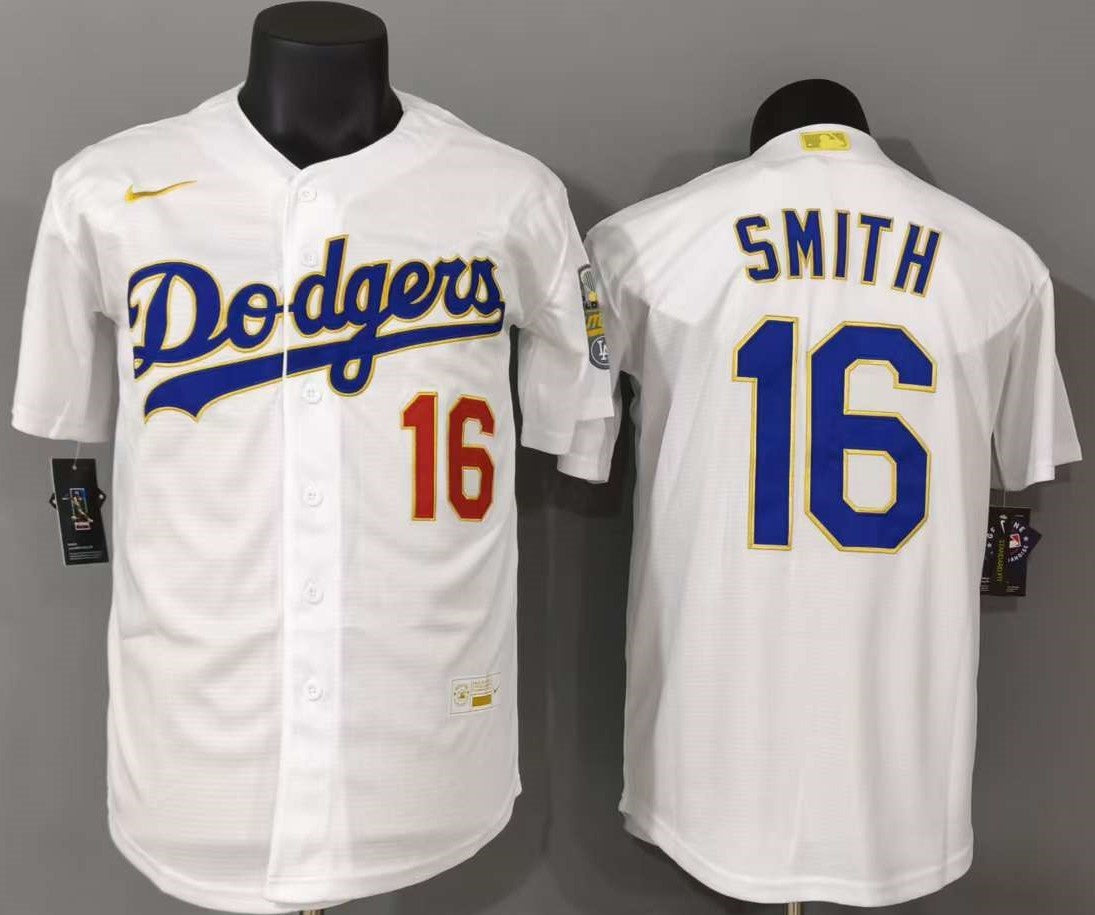 Los Angeles Dodgers Will Smith #16 Baseball Jersey