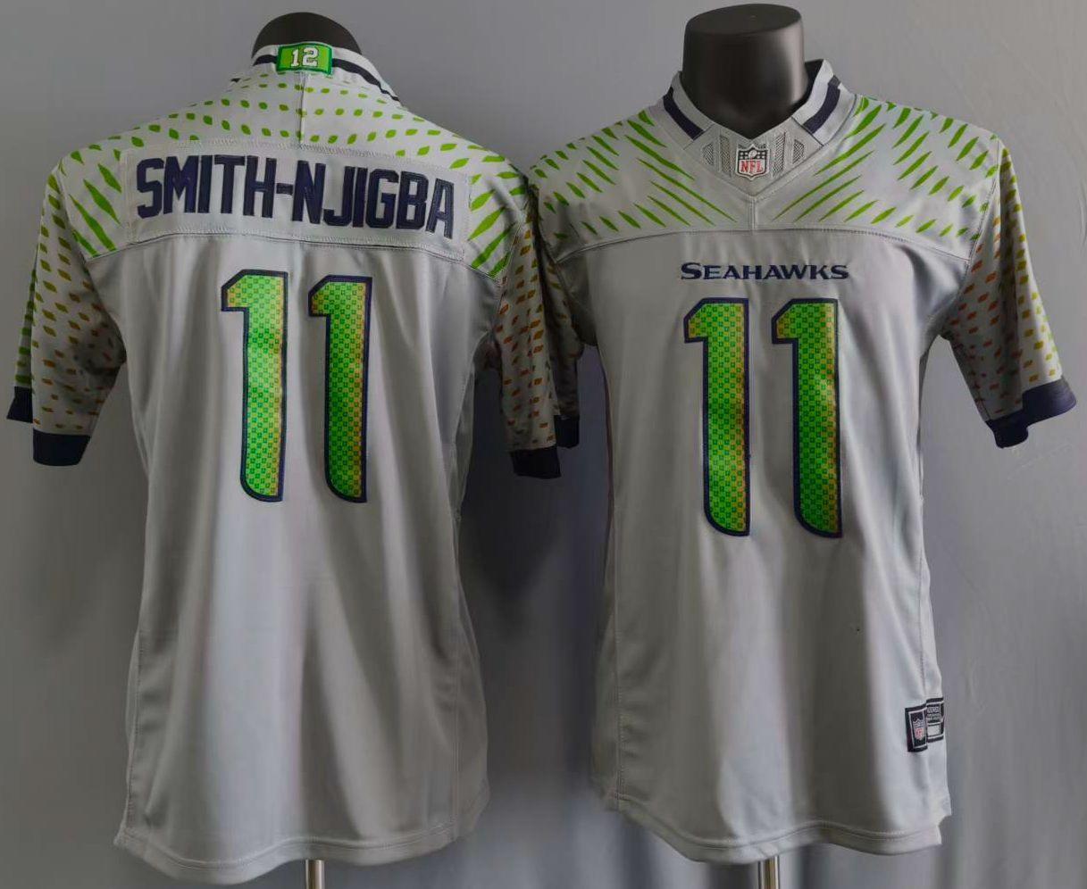 Jaxon Smith-Njigba #11 Seattle Seahawks Game Jersey