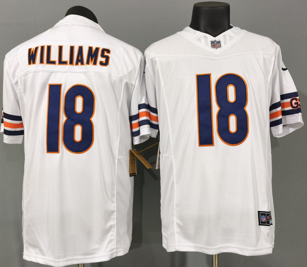 Caleb Williams #18 Chicago Bears Game Jersey