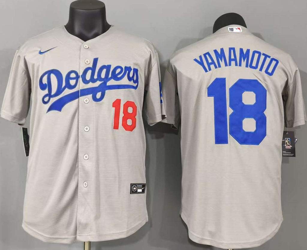 Los Angeles Dodgers Yoshinobu Yamamoto #18 Baseball Jersey