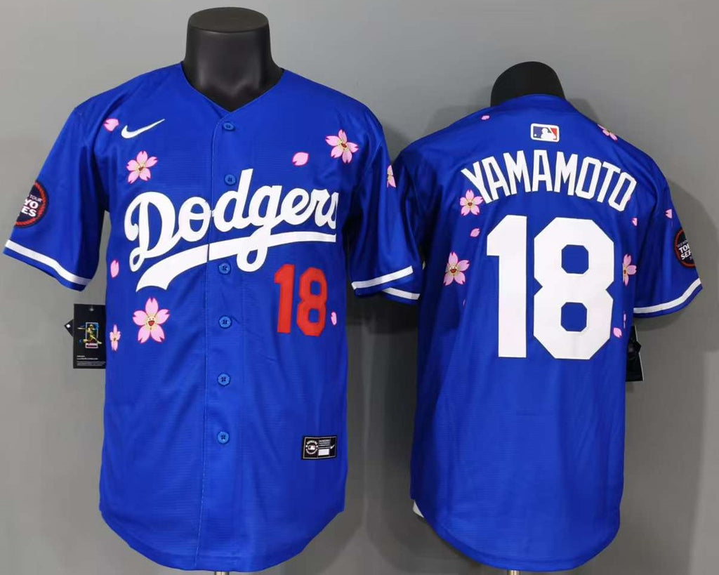 Los Angeles Dodgers Yoshinobu Yamamoto #18 Baseball Jersey